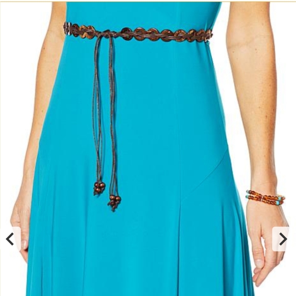 NWT Nina Leonard 'Sylvia' Jersey Midi Dress - Picture 4 of 10